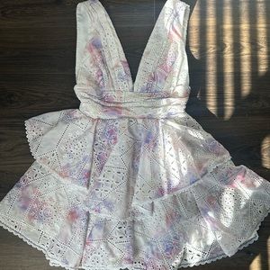 Gianni bini tie dye dress